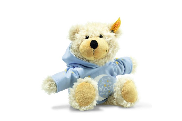 Steiff  Charly Love You dangling Teddy bear with hoody, (012334) 23cm