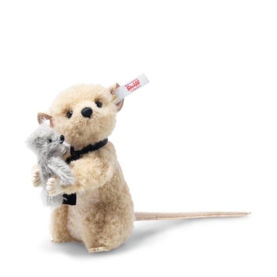 Steiff   Richard mouse with Teddy bear  (007088) Limit 1,500     size12cm
