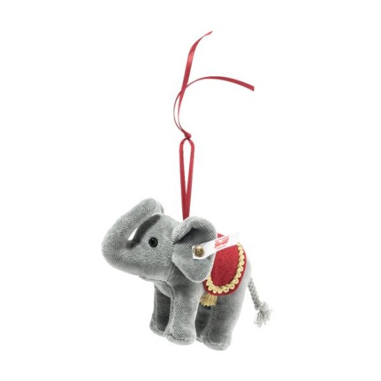 Steiff  Christmas ornament elephant  (006050)      limit 2,000    size 10cm