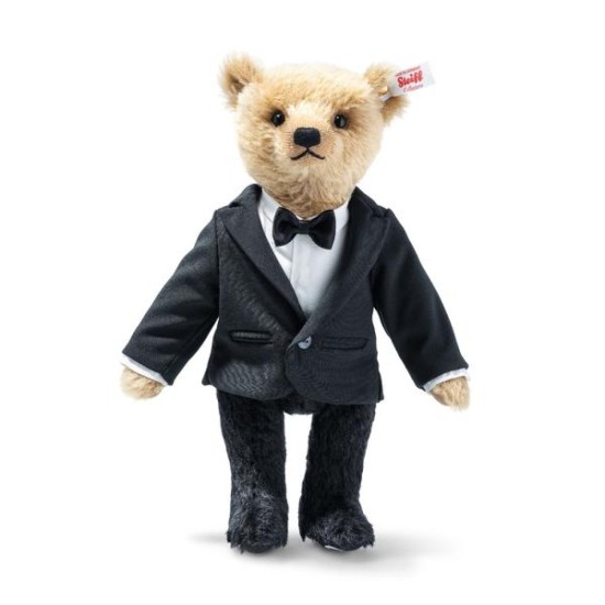 Steiff  James Bond 60thAnniversary Teddy bear (007606) Limit 1,962  size 31cm