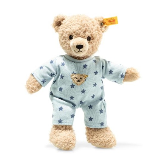 Steiff  Teddy and Me Teddy bear boy baby with pyjama, (241642) size 25cm
