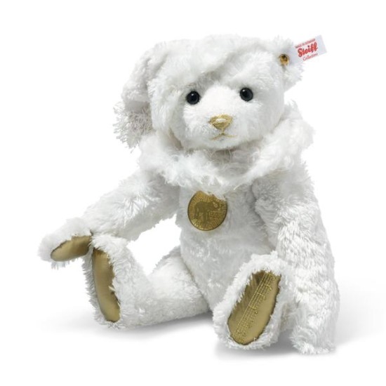Steiff Teddies for tomorrow White Christmas Teddy bear (007293) limit 2020 size30cm