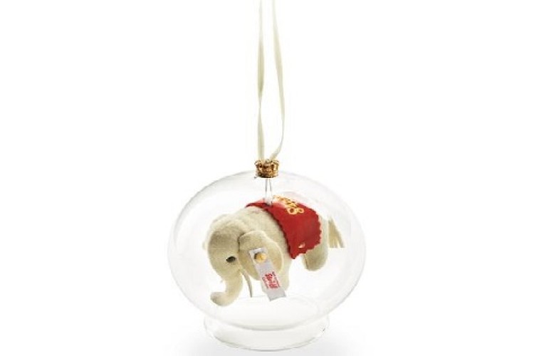 Elephant glass bowl (021374) 8cm