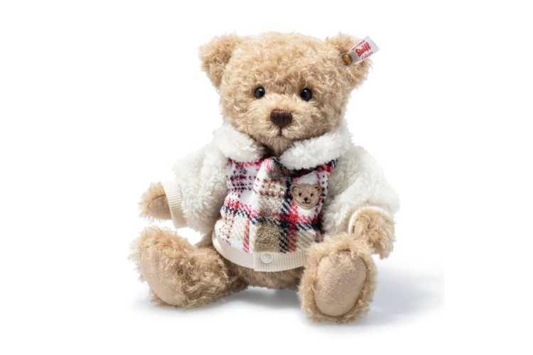 Steiff Ben Teddy bear with winter jacket (007231) 28cm