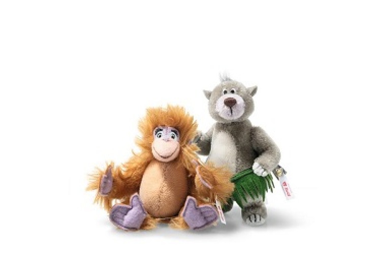 Steiff Disney The Jungle Book set (356032) 14cm 15cm