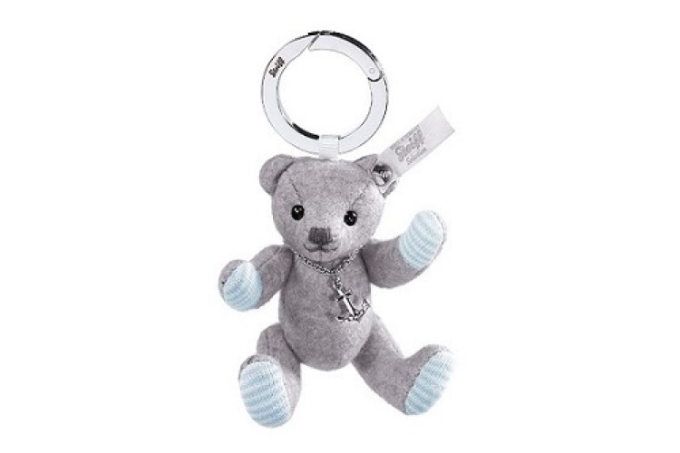 Steiff Felt Teddy bear Grey. (035449)size 10cm