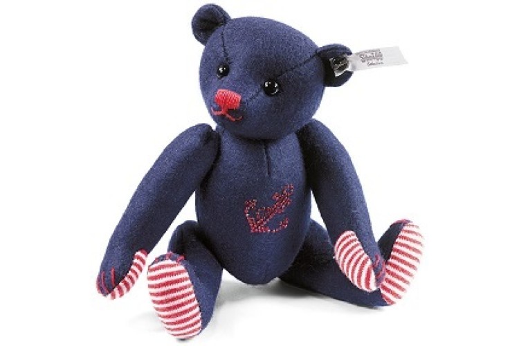 Steiff Felt Teddy near blue(035494)size 17cm
