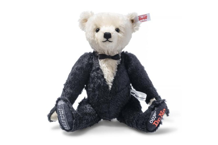 Steiff James Bond Dr No musical Teddy bear (007613) 30cm