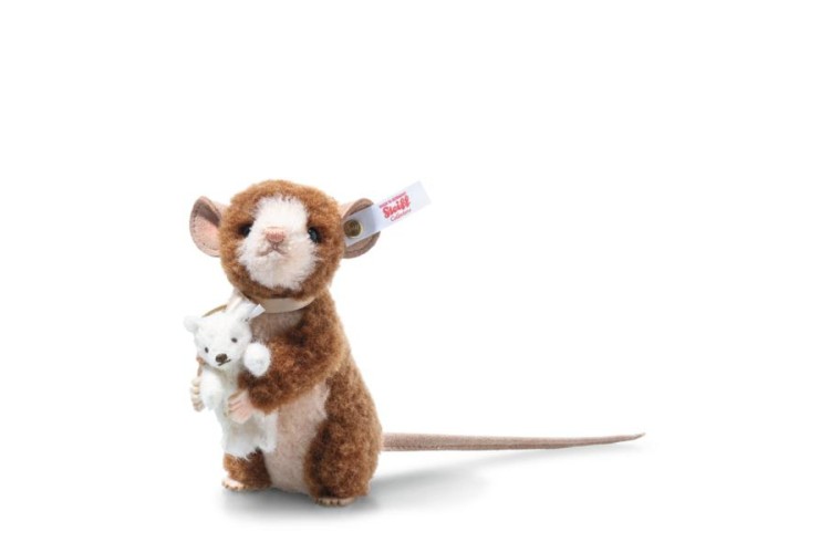 Steiff Paul mouse with Petsy Teddy bear (007521)12cm