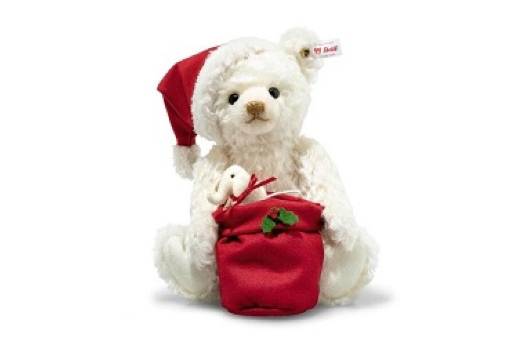 Steiff Santa Teddy bear with light (005879) 29cm
