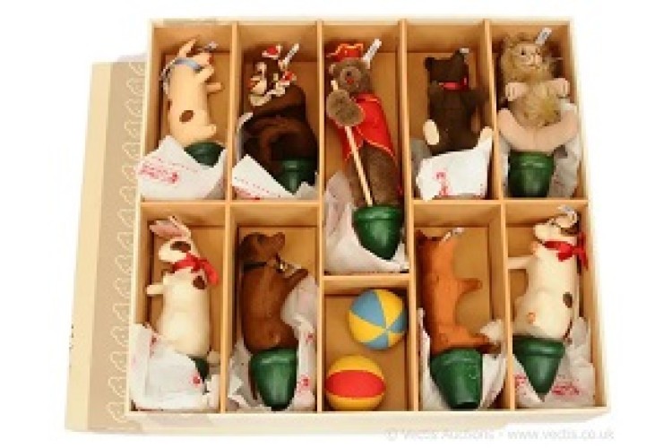 Steiff Skittles set (411502)size 20+27cm