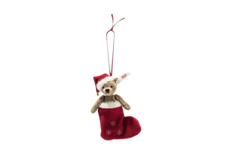 Steiff  Christmas  Teddy bear ornament  (006043) 12cm          
